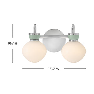 Lucy LED Vanity in Chrome