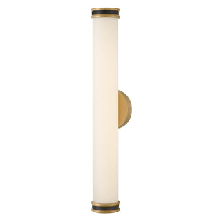 Ames LED Vanity in Lacquered Brass