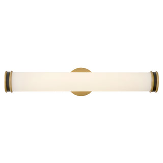 Lark - 85652LCB-BK - LED Vanity - Ames - Lacquered Brass