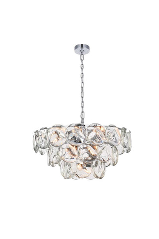 Elegant Lighting - 1010D28C-01CR - 14 Light Chandelier - Charlotte - Chrome