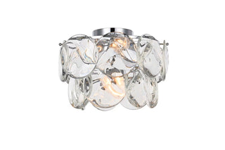 Elegant Lighting - 1010F16C-01CR - Six Light Flush Mount - Charlotte - Chrome