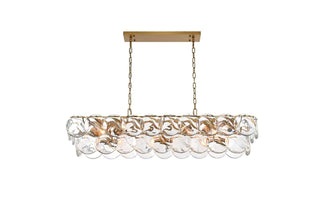 Elegant Lighting - 1010D48SG-01CR - 20 Light Chandelier - Charlotte - Satin Gold