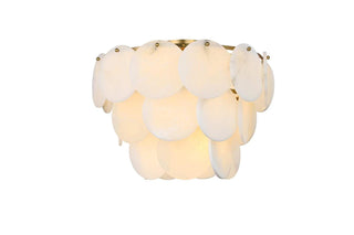 Elegant Lighting - 1010F20SG-11ST - 12 Light Flush Mount - Charlotte - Satin Gold