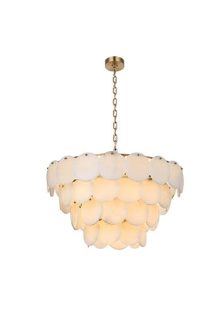 Elegant Lighting - 1010G30SG-11ST - 21 Light Chandelier - Charlotte - Satin Gold