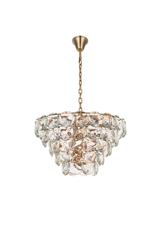 Elegant Lighting - 1010G36SG-01CR - 29 Light Chandelier - Charlotte - Satin Gold