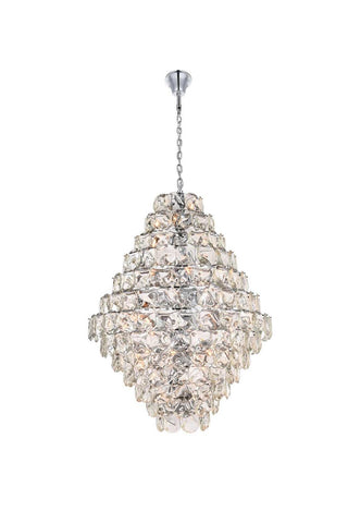 Elegant Lighting - 1010G48C-01CR - 90 Light Chandelier - Charlotte - Chrome