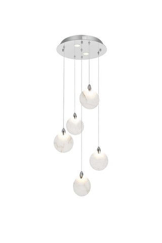 Elegant Lighting - 1012D16C-11ST - LED Pendant - Avery - Chrome