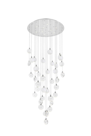 Elegant Lighting - 1012G48C-01CR - LED Chandelier - Avery - Chrome