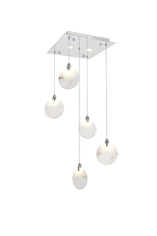 Elegant Lighting - 1012S16C-11ST - LED Pendant - Avery - Chrome