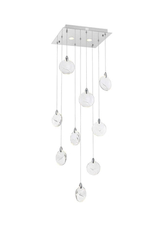 Elegant Lighting - 1012S20C-01CR - LED Pendant - Avery - Chrome