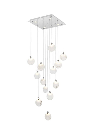 Elegant Lighting - 1012S26C-11ST - LED Pendant - Avery - Chrome