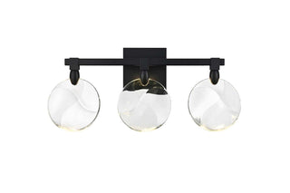 Elegant Lighting - 1012W22BK-01CR - LED Wall Sconce - Avery - Black
