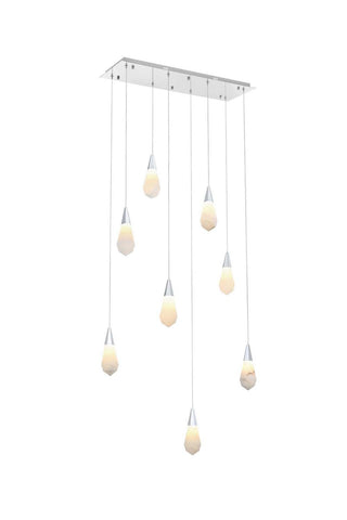 Elegant Lighting - 1013D36C-22ST - LED Pendant - Amora - Chrome