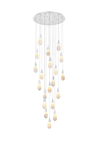 Elegant Lighting - 1013G32C-22ST - LED Chandelier - Amora - Chrome