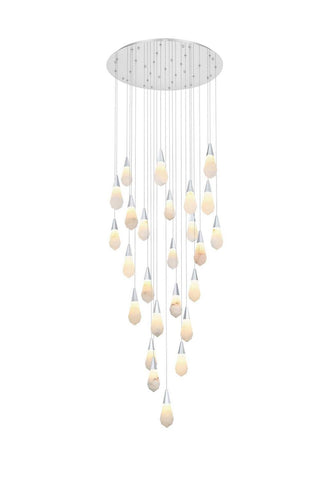 Elegant Lighting - 1013G36C-22ST - LED Chandelier - Amora - Chrome