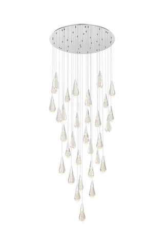 Elegant Lighting - 1013G42C-02CR - LED Chandelier - Amora - Chrome