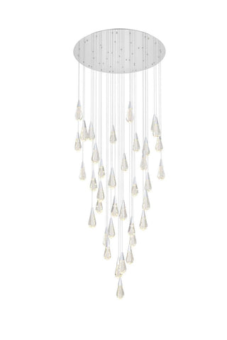 Elegant Lighting - 1013G48C-02CR - LED Chandelier - Amora - Chrome