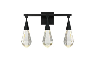 Elegant Lighting - 1013W20BK-02CR - LED Wall Sconce - Amora - Black