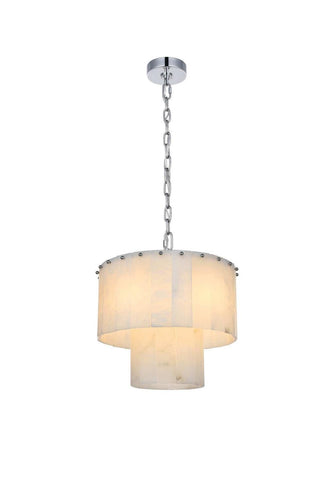 Elegant Lighting - 1015D16C-33ST - Six Light Chandelier - Georgina - Chrome