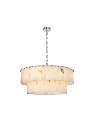 Elegant Lighting - 1015D32L2C-33ST - 18 Light Chandelier - Georgina - Chrome