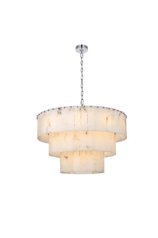 Elegant Lighting - 1015D32L3C-33ST - 22 Light Chandelier - Georgina - Chrome
