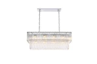 Elegant Lighting - 1015D36C-03GL - 14 Light Chandelier - Georgina - Chrome