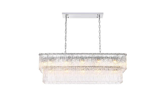 Elegant Lighting - 1015D42C-03GL - 17 Light Chandelier - Georgina - Chrome