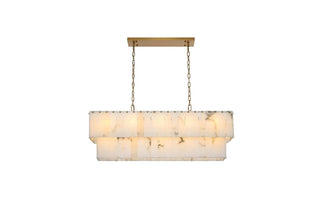 Elegant Lighting - 1015D42SG-33ST - 17 Light Chandelier - Georgina - Satin Gold