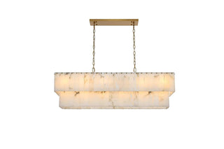 Elegant Lighting - 1015D48SG-33ST - 20 Light Chandelier - Georgina - Satin Gold