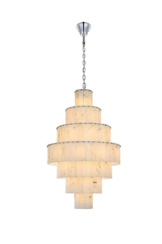 Elegant Lighting - 1015G32C-33ST - 37 Light Chandelier - Georgina - Chrome