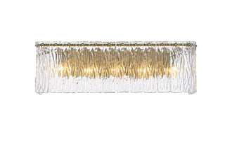 Elegant Lighting - 1015W24SG-03GL - Five Light Wall Sconce - Georgina - Satin Gold