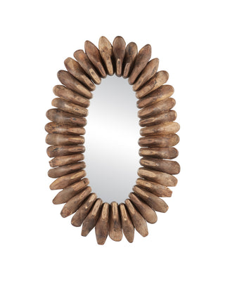 Currey and Company - 1000-0176 - Mirror - Cobbler - Natural