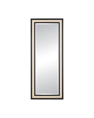 Currey and Company - 1000-0188 - Mirror - Deanna - Ivory / Black