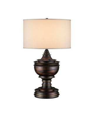 Currey and Company - 6000-1096 - One Light Table Lamp - Tribute - Bronze