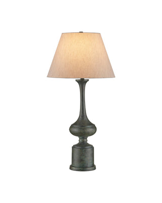 Currey and Company - 6000-1098 - One Light Table Lamp - Virgil - Verdigris