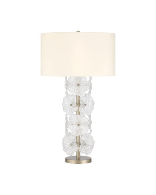 Currey and Company - 6000-1110 - One Light Table Lamp - Mallow - Clear / Champagne