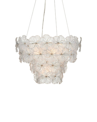Currey and Company - 9000-1467 - Five Light Chandelier - Mallow - Clear / Champagne