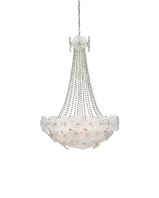 Currey and Company - 9000-1469 - Six Light Chandelier - Mallow - Clear / Champagne