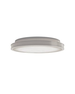Currey and Company - 9999-0085 - LED Flush Mount - Aydan - Natural / Antique Nickel