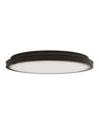 Currey and Company - 9999-0088 - LED Flush Mount - Aydan - Natural / Oil Rubbed Bronze