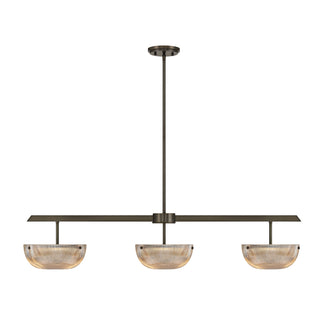 Savoy House - 1-1250-3-15 - LED Linear Chandelier - Hubbard - Mediterranean Bronze