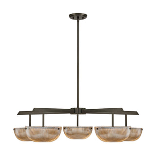 Savoy House - 1-1252-5-15 - LED Chandelier - Hubbard - Mediterranean Bronze