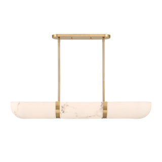 Savoy House - 1-1450-4-322 - Four Light Chandelier - Chalfont - Warm Brass