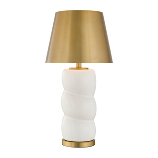 Savoy House - 11-CD24RC - LED Table Lamp - Shelly - White and Brass