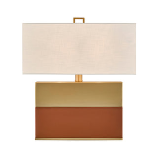 Savoy House - 11-CD33-HBBR - One Light Table Lamp - Oliver - Honey Brown and Brown