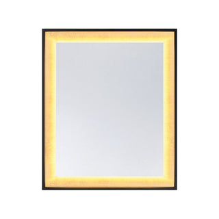 Savoy House - 2-1242-30X36 - LED Mirror - Corvalis - Sand Black and Gold Leaf