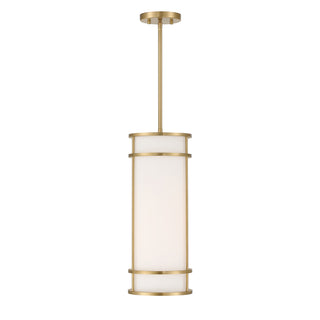 Savoy House - 7-5699-1-322 - One Light Mini Pendant - Porter - Warm Brass