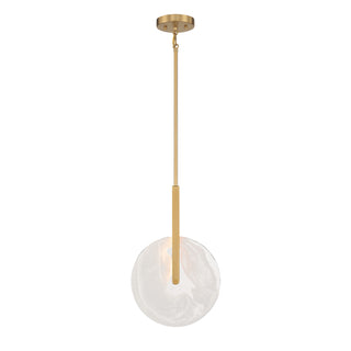 Savoy House - 7-9307-1-322 - LED Pendant - Ainslie - Warm Brass