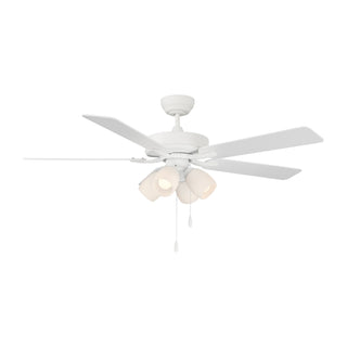 Meridian - M2035WHRV - 52" Ceiling Fan - White
