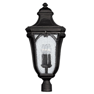 Hinkley - 1311MB - LED Post Top or Pier Mount Lantern - Trafalgar - Museum Black